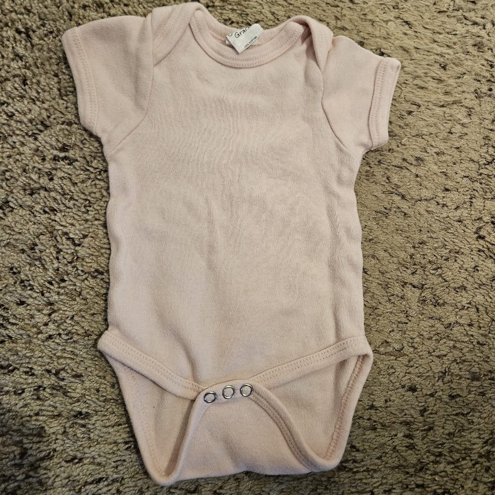Pink Baby Bodysuit